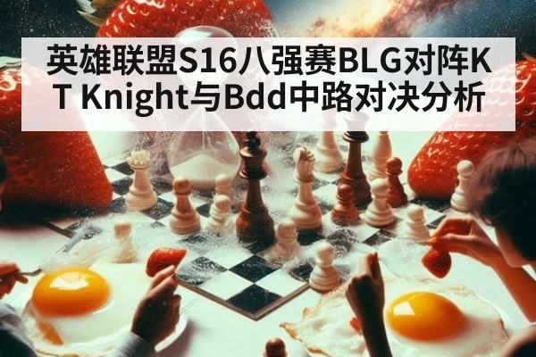 英雄联盟S16八强赛BLG对阵KT Knight与Bdd中路对决分析